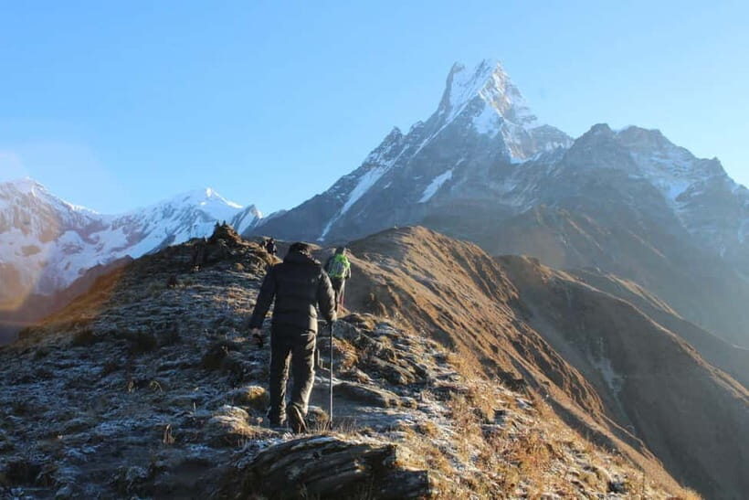 Pokhara: 4-Day Mardi Himal Trek with Guide & Himalayan Views - Pokhara to the first trailhead: Kande to Forest Camp (2500m)