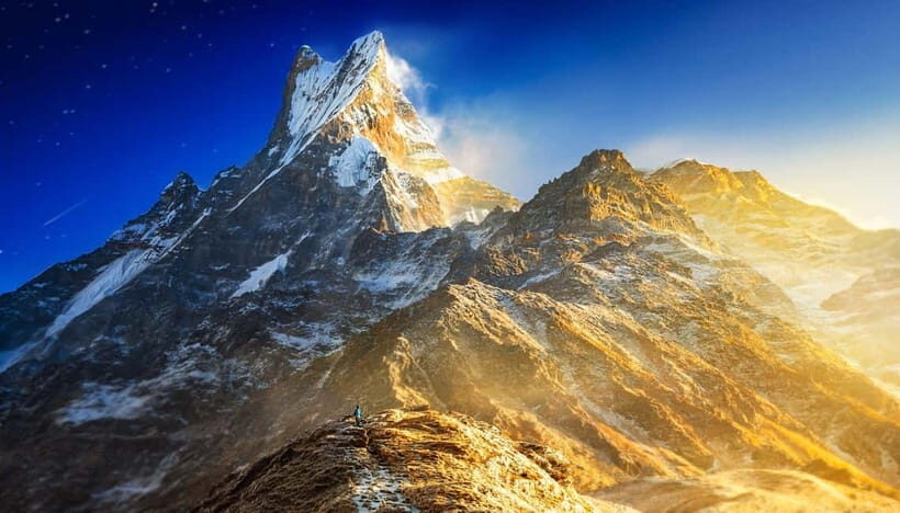 Pokhara: 4-Day Mardi Himal Trek with Guide & Himalayan Views - Day 2’s big climb: Forest Camp to Mardi Himal High Camp (4000m)