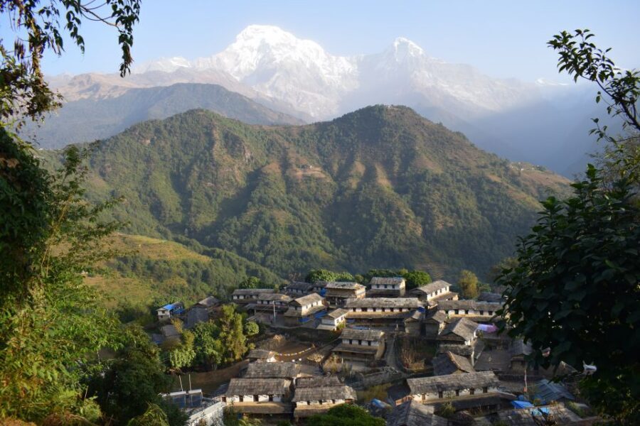 Pokhara: 5-Day Ghorepani and Poon Hill Private Trek - Day 4: Tadapani to Ghandruk (2,610 m → 1,940 m)