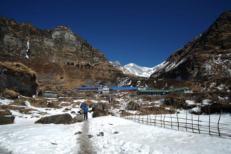 Pokhara: 7-Day Annapurna Base Camp Via PoonHill & Hot Spring - Coming down with style: Bamboo and Jhinu Dada hot spring