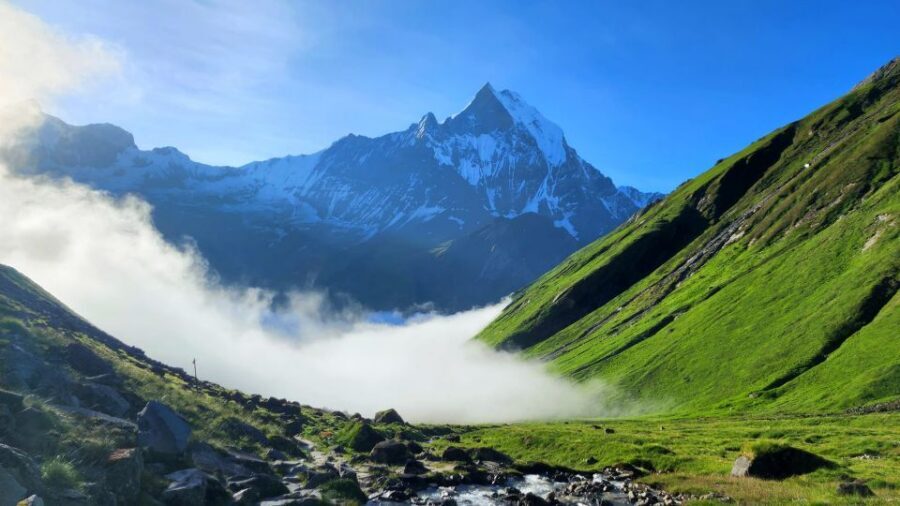 Pokhara: 9-Day Annapurna Base Camp Trek with Poon Hill - Day 1: Pokhara to Tikhedhunga (1,570m) and your first tea house