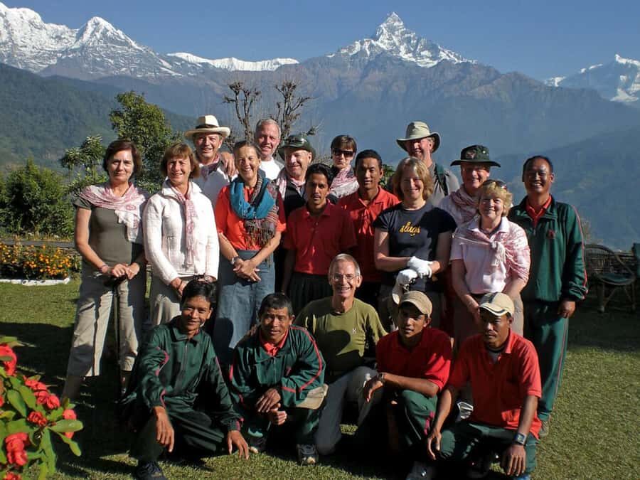 Pokhara: Day Hike to Australian Camp - Dhampus to Australian Camp: rhododendron forests, terraces, and named peaks