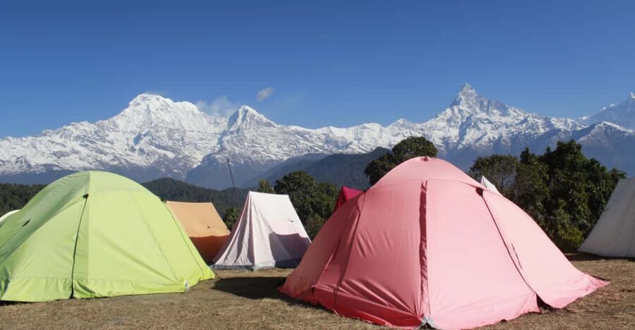 Pokhara: One night camping, campfire stay at Australian camp - Entering the hike: the value of a 2-day Australian Camp trip from Pokhara
