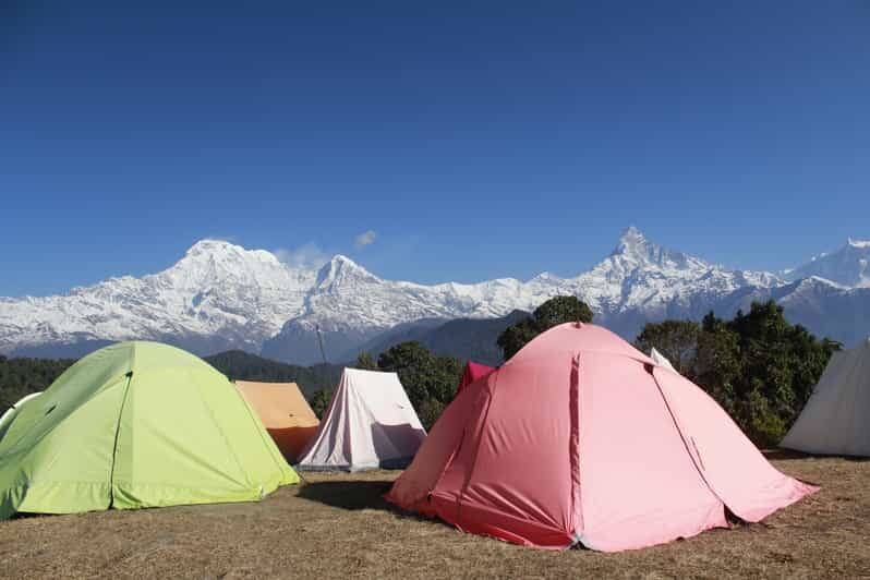 Pokhara: One night camping, campfire stay at Australian camp - Australian Camp: arriving for panoramic views and real evening time