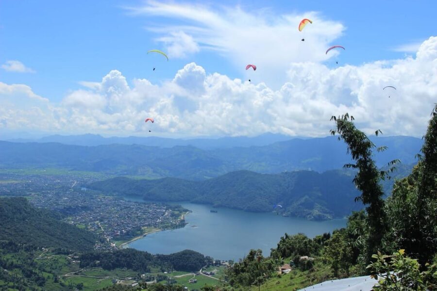 Pokhara: Paragliding Adventure with Photos and Video - From Sarangkot to Phewa Lake: what your 30 minutes in the air are like