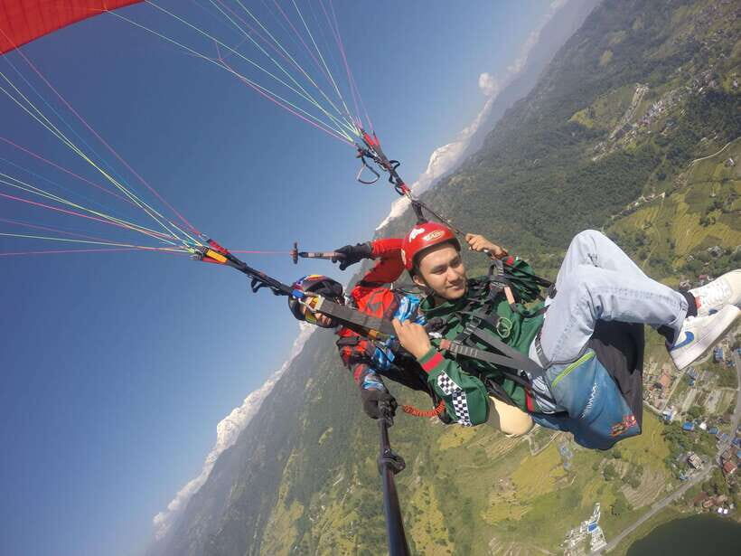 Pokhara: Paragliding, Bungy Jump and Zipline Combo Adventure - Paragliding From Sarangkot: The Best Reason to Start Early