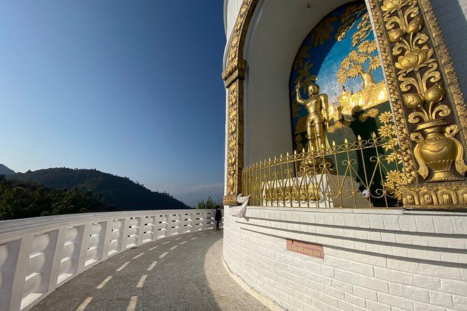 Pokhara: Private Car Drive Tour to World Peace Stupa - Ananda Hill hike: a short climb with a big payback