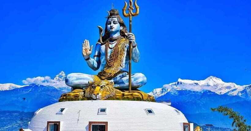 Pokhara: Private Half Day Hiking & Boating over the mountain - World Peace Pagoda hike: the Annapurna view payoff