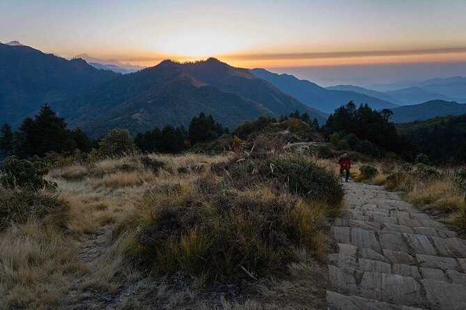POON HILL HOT SPRING - 10 Days Trek - Poon Hill sunrise: the early uphill, the views, and the downhill grind