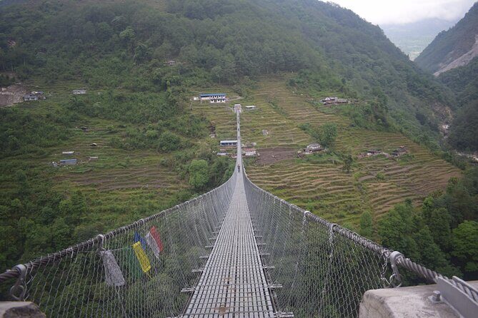 Private 7 - Day Annapurna Base Camp Trekking - Day 2 Chhomrong steps to Sinuwa and Bamboo: the day that sets your hiking rhythm