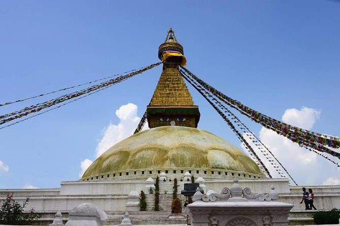 Private Full-Day Tour of Kathmandu Valley With World Heritage Temples and Patan - Entering Swayambhunath (Monkey Temple) With Hill-Top Views