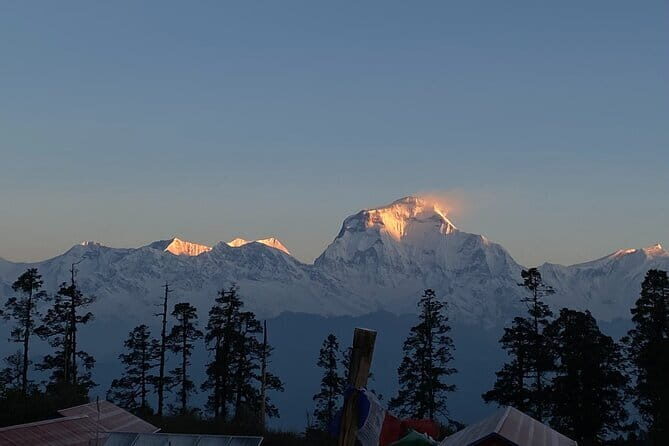Private Tour Local Culture and The View of Mohare Danda - Day 2: Dhaulagiri in front of you, plus Lokta paper and village crafts