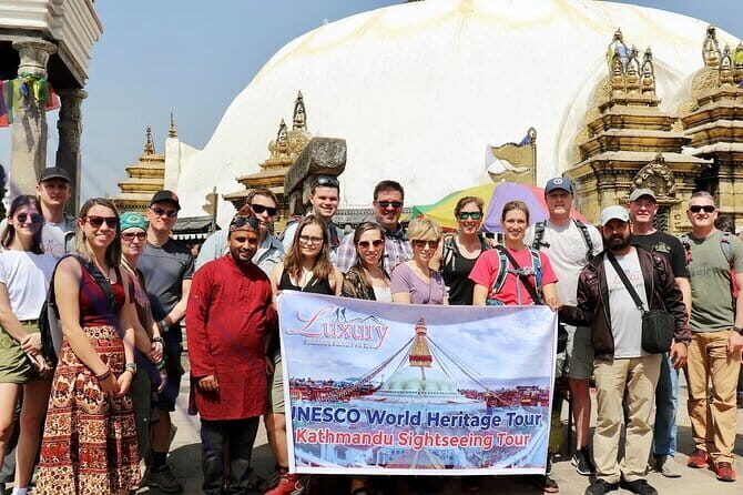 Small-Group Day Tour of Kathmandu - Boudhanath Stupa: giant eyes, mandala steps, and trade-route origins